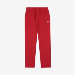 Fila Heritage Basic - Naisten Housut - TummanPunainen | FI-27560